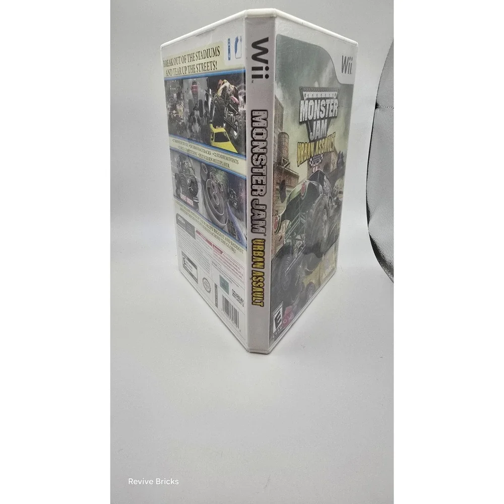 Monster Jam: Urban Assault (Nintendo Wii 2008) CIB Complete Tested Working Great